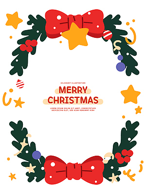 디자인 계절 기념일 감정 별 리본 컬러 백그라운드 크리스마스 겨울 일러스트 공 가족 장식 크리스마스트리 축제 축하 화려 국내일러스트 AI파일 자연요소 컨셉 관계 이벤트 파일형식 벡터