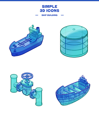 PSD 편집이미지 디자인 건축 산업 바다 기술 기계 부속품 조선소 밸브 원통 조선업 선박 편집3D 수상교통 3D 오브젝트 파일형식