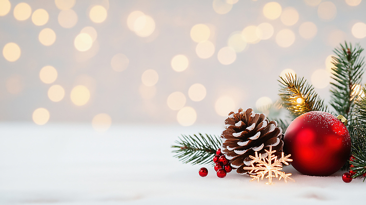 JPG 나무 편집이미지 백그라운드 크리스마스 겨울 탁자 조명 장식 축제 눈송이 분위기 오브젝트 솔방울 오너먼트 편집실사 AI컴퓨터그래픽 AI콘텐츠 식물 계절 기념일 가구 컨셉 크리스마스장식 눈_날씨 CG 파일형식