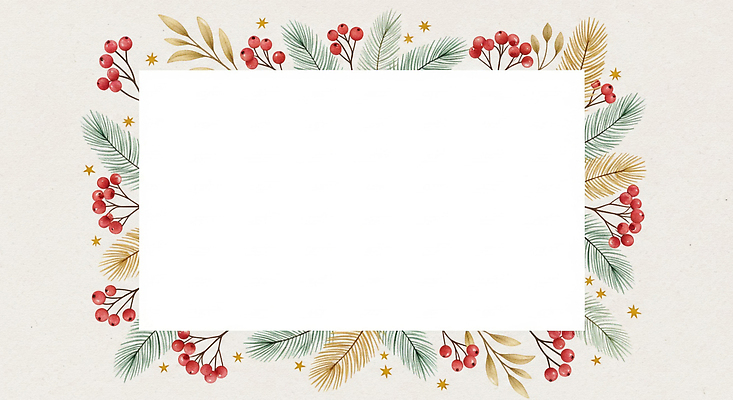 JPG 디자인 계절 열매 컬러 백그라운드 크리스마스 겨울 일러스트 자연 프레임 선물 장식 축제 화려 흰배경 그림 주말 연말 테마 국내일러스트 식물 기념일 컨셉 흰색 생태계 파일형식