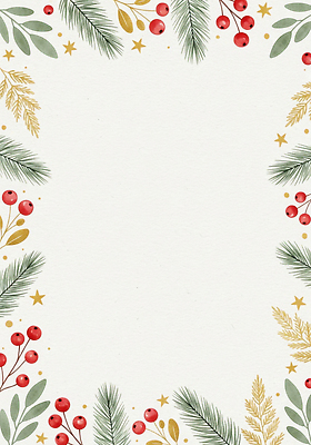 JPG 식물 디자인 사계절 기념일 열매 종이 컬러 백그라운드 크리스마스 겨울 일러스트 자연 프레임 따뜻함 선물 장식 초록색 축제 축하 뷰티풀 국내일러스트 계절 컨셉 이벤트 생태계 파일형식