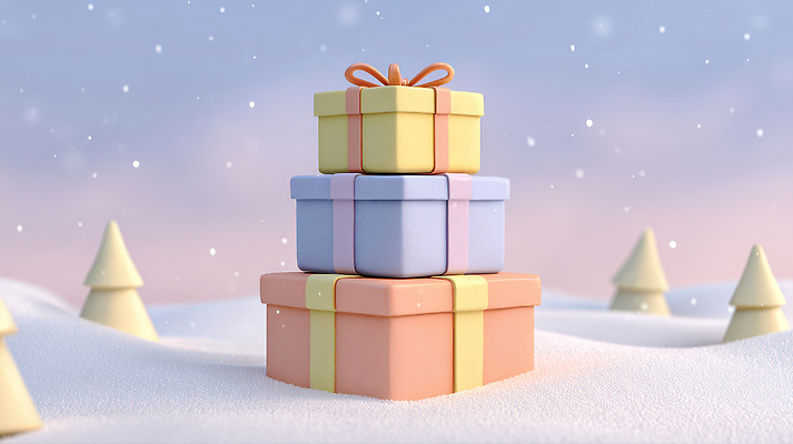 JPG 편집이미지 기념일 행복 리본 컬러 크리스마스 겨울 선물 풍경 장식 상자 쌓기 축제 편집3D 계절 감정 모션 이벤트 3D 파일형식