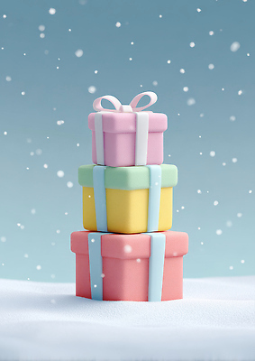 JPG 편집이미지 디자인 계절 행복 감정 컬러 백그라운드 크리스마스 겨울 선물 장식 상자 축제 저녁 즐거움 편집3D 기념일 3D 야간 파일형식