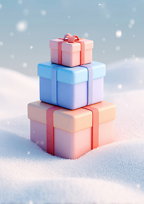 JPG 편집이미지 컬러 크리스마스 겨울 따뜻함 선물 풍경 장식 상자 축제 기쁨 휴일 소중 눈덮임 편집3D 계절 기념일 감정 컨셉 3D 파일형식
