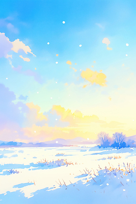 JPG 나무 겨울 일러스트 자연 하늘 바람 날씨 산 풍경 초원 파란색 평화 주황색 일몰 눈 눈송이 저녁 풍경화 국내일러스트 AI일러스트 AI콘텐츠 자연요소 식물 계절 컬러 컨셉 눈_날씨 노을 야간 그림 생태계 파일형식