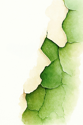 JPG 모양 디자인 예술 컬러 백그라운드 일러스트 자연 수채화 미술 장식 초록색 표현 그림 질감 부드러움 감성 채색 베이지색 창의성 국내일러스트 AI일러스트 AI콘텐츠 컨셉 문화예술 감각 생태계 파일형식