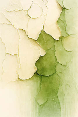 JPG 디자인 예술 벽 컬러 패턴 일러스트 자연 초록색 페인트 흰색 분위기 스케치 벗겨짐 질감 부드러움 조화 창의성 국내일러스트 AI일러스트 AI콘텐츠 컨셉 무늬 모션 미술 감각 생태계 파일형식