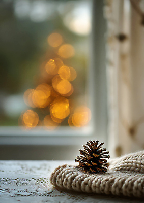 JPG 편집이미지 크리스마스 겨울 가족 자연 실내 따뜻함 장식 반짝임 크리스마스트리 휴일 분위기 담요 솔방울 창밖 편집실사 AI포토 AI콘텐츠 계절 기념일 컨셉 창문 관계 모션 내부 CG 생태계 파일형식