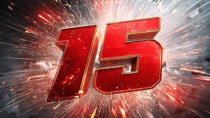 JPG 편집이미지 디자인 백그라운드 불꽃 타이포그라피 그래픽 빛 숫자 세일 에너지 화려 폭발 15% 강렬 생동감 순간 특별함 이미지편집 AI컴퓨터그래픽 AI콘텐츠 문자 컨셉 불 퍼센트 파일형식