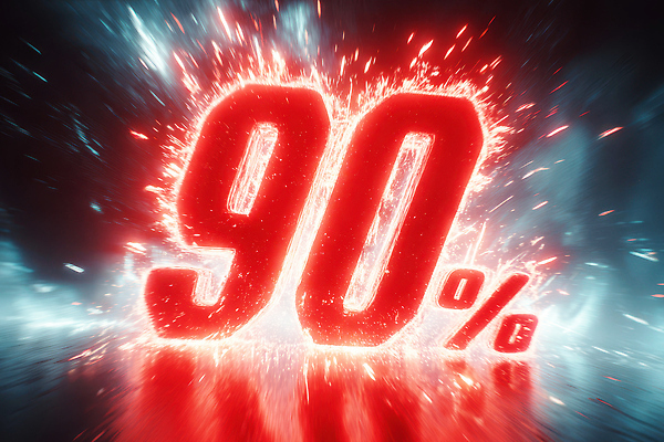 JPG 편집이미지 디자인 백그라운드 타이포그라피 그래픽 빛 숫자 세일 에너지 표현 화려 퍼센트 폭발 순간 효과 이미지편집 AI컴퓨터그래픽 AI콘텐츠 문자 컨셉 특수기호 파일형식