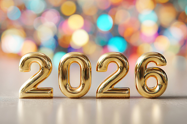 JPG 편집이미지 기념일 백그라운드 새해 밝음 대화 이벤트 장식 숫자 축제 희망 금색 축하 황금 준비 2026년 이미지편집 AI컴퓨터그래픽 AI콘텐츠 문자 감정 컬러 컨셉 말하기 연도 파일형식