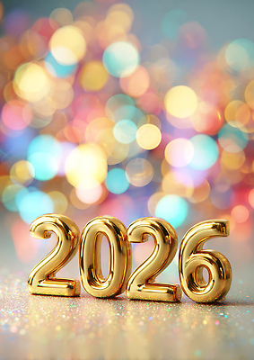 JPG 편집이미지 기념일 백그라운드 새해 이벤트 장식 반짝임 숫자 파티 희망 금색 축하 화려 황금 빛망울 2026년 이미지편집 AI컴퓨터그래픽 AI콘텐츠 문자 감정 컬러 컨셉 모션 빛 연도 파일형식