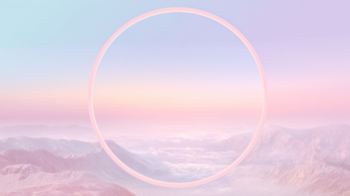 JPG 편집이미지 컬러 여행 자연 하늘 산 프레임 풍경 평화 일출 새벽 그라데이션 파스텔톤 이미지편집 AI컴퓨터그래픽 AI콘텐츠 자연요소 컨셉 노을 생태계 파일형식