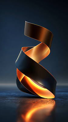 JPG 모양 편집이미지 디자인 예술 컬러 조각 곡선 조명 반사 금속 감각 조화 베이스 창의성 이미지편집 AI컴퓨터그래픽 AI콘텐츠 선 재질 현악기 파일형식