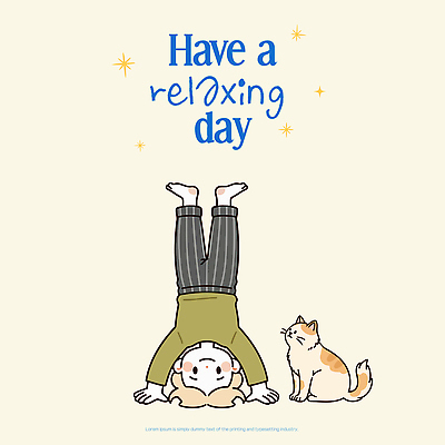 동물 행복 일러스트 모션 집안 휴식 주택 웃음 사람 일상 친구 고양이 스트레칭 휴일 편안함 즐거움 그림 소통 국내일러스트 AI파일 감정 컨셉 포유류 관계 실내 표정 건물 라이프 반려동물 운동 감각 파일형식 벡터