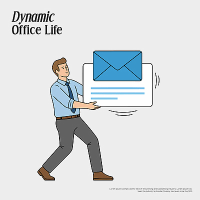 직업 컨셉 회사 비즈니스 사람 라이프 작업 편지 파일형식 벡터 사무실 남자 전달 직장인 업무 역동적 커뮤니케이션 환경 편지지 소통 일상 사무원 모던 협력 직장 AI파일 일러스트 국내일러스트