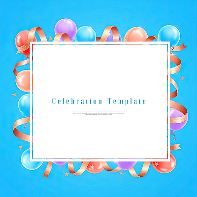 JPG 디자인 기념일 리본 컬러 백그라운드 일러스트 이벤트 장식 파티 귀여움 축하 생일 풍선 국내일러스트 AI일러스트 AI콘텐츠 컨셉 파일형식