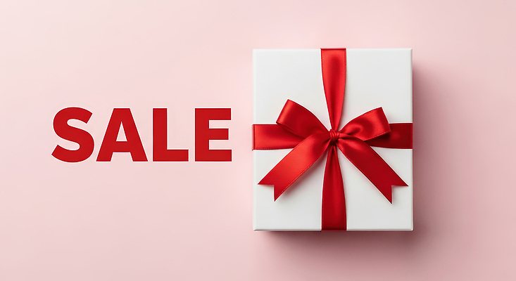 JPG 편집이미지 리본 분홍색 백그라운드 선물 이벤트 장식 빨간색 쇼핑 상자 세일 흰색 구매 고객 마케팅 이미지편집 AI컴퓨터그래픽 AI콘텐츠 컬러 파일형식