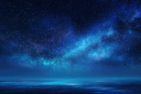 JPG 편집이미지 별 바다 자연 밤하늘 풍경 빛 평화 우주 어둠 신비 경계 은하수 성운 이미지편집 AI컴퓨터그래픽 AI콘텐츠 자연요소 컨셉 하늘 야간 생태계 파일형식