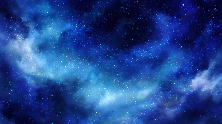 JPG 편집이미지 별 자연현상 자연 밤하늘 파란색 빛 우주 고요 신비 은하수 성운 무한 이미지편집 AI컴퓨터그래픽 AI콘텐츠 자연요소 컬러 컨셉 하늘 야간 생태계 파일형식