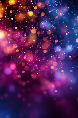 JPG 편집이미지 디자인 예술 컬러 백그라운드 조명 그래픽 빛 반짝임 스크린 어둠 점 분위기 환상 이미지편집 AI컴퓨터그래픽 AI콘텐츠 컨셉 모션 파일형식