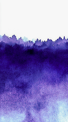 JPG 감정 예술 컬러 잎 일러스트 자연 하늘 수채화 풍경 파란색 보라색 고요 숲 그림 질감 국내일러스트 AI일러스트 AI콘텐츠 식물 생태계 파일형식