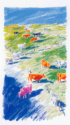 JPG 유럽 여유 일러스트 가족 자연 풍경 초원 햇빛 농장 평화 환경 가축 목장 시골 빈티지 축산업 유럽여행 뒷마당 한가함 국내일러스트 동물 감정 나라 산업 해외여행 컨셉 농업 관계 태양 생태계 파일형식