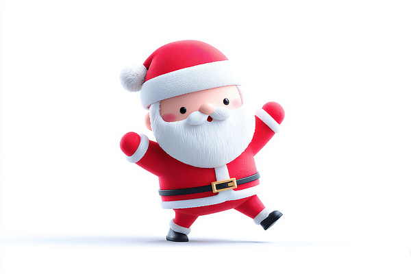 JPG 편집이미지 캐릭터 행복 크리스마스 겨울 선물 장식 산타클로스 귀여움 축제 기쁨 춤 즐거움 빨간옷 편집3D AI컴퓨터그래픽 AI콘텐츠 옷 계절 기념일 감정 컨셉 문화예술 3D 파일형식