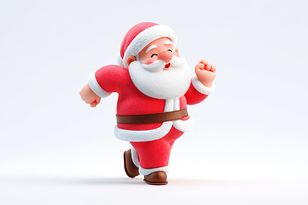 JPG 편집이미지 캐릭터 행복 문화 크리스마스 겨울 선물 웃음 달리기 산타클로스 축제 기쁨 묘사 즐거움 연말 편집3D AI컴퓨터그래픽 AI콘텐츠 계절 기념일 감정 모션 표정 3D 파일형식