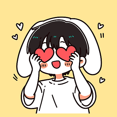 캐릭터 손 행복 감정 어린이 일러스트 표정 사랑 웃음 상반신 노란색 귀여움 하트 그림 국내일러스트 AI파일 모양 컬러 컨셉 사람 신체부위 파일형식 벡터