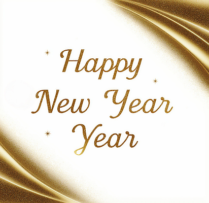 JPG 편집이미지 문자 디자인 백그라운드 캘리그라피 새해 기쁨 금색 축하 인사 메시지 분위기 고급 시작 부드러움 해피뉴이어 이미지편집 AI컴퓨터그래픽 AI콘텐츠 감정 컬러 컨셉 새해인사 예절 감각 파일형식