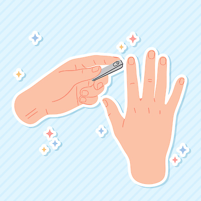 손 감정 일러스트 건강 안전 취미 일상 반짝임 뷰티 도구 편안함 손톱 손톱깎이 손톱정리 손관리 국내일러스트 AI파일 모션 관리 라이프 신체부위 미용용품 미용 감각 파일형식 벡터
