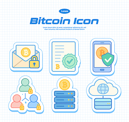 아이콘 디자인 모바일 기술 금융 디지털 자료 이메일 보안 투자 클라우드서비스 서버 가상화폐 2D아이콘 AI파일 돈 비즈니스 안전 경제 서비스 파일형식 벡터