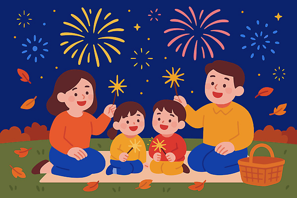 감정 일러스트 가족 모션 자연 놀이 불꽃놀이 웃음 풍경 이벤트 야외 여름 친구 파티 평화 모임 즐거움 친목 순간 국내일러스트 AI파일 계절 컨셉 관계 표정 생태계 파일형식 벡터