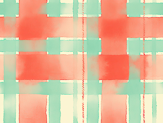 JPG 디자인 예술 컬러 패턴 일러스트 수채화 미술 빨간색 초록색 파란색 감각 직선 질감 격자 캔버스 기하학 조화 색감 국내일러스트 AI일러스트 AI콘텐츠 선 무늬 문화예술 파일형식