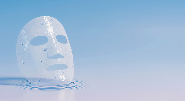 JPG 편집이미지 얼굴 표면 아침 마스크 물 뷰티 평화 고요 청결 물방울 신선 투명 장면 스킨케어 이미지편집 AI컴퓨터그래픽 AI콘텐츠 주간 자연요소 컨셉 신체부위 위생 파일형식