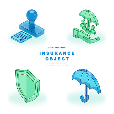 PSD 편집이미지 디자인 상징 우산 안전 그래픽 도장 3D 보호 오브젝트 서비스 이미지 보험 쉴드 편집3D 컨셉 디지털합성 파일형식