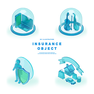 PSD 편집이미지 주택 기술 안전 금융 경제 노트북 재산 보호 색소폰 바이올린 서비스 투자 보험 편집3D 컨셉 비즈니스 현악기 건물 전자제품 3D 목관악기 파일형식