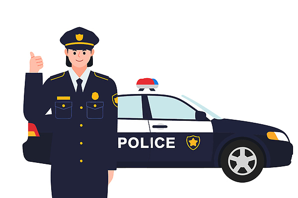 직업 교통 일러스트 모션 미소 경비 안전 믿음 응급 도시 표지판 경찰 보호 서비스 출장 법 질서 경찰차 시민 지원 책임감 국내일러스트 AI파일 감정 컨셉 비즈니스 자동차 알림판 표정 긴급 예절 국민 파일형식 벡터