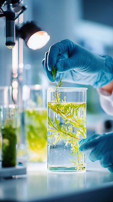 JPG 식물 편집이미지 손 과학 생물 실험기구 실험 물 견본 환경 실험실 연구원 생물학 비커 조작 편집실사 AI인물포토 AI콘텐츠 자연요소 직업 교육 신체부위 CG 파일형식 AI포토