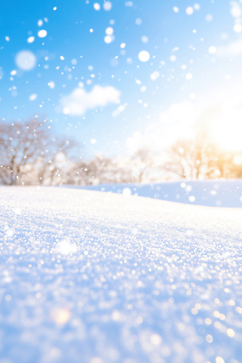 JPG 나무 편집이미지 겨울 자연 아침 날씨 풍경 반짝임 햇빛 평화 설원 편집실사 AI컴퓨터그래픽 AI콘텐츠 주간 식물 계절 컨셉 모션 눈_날씨 태양 CG 생태계 파일형식