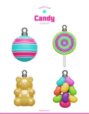 모양 PSD 편집이미지 디자인 컬러 막대사탕 사탕 장난감 3D 과자 플라스틱 엘리먼트 디지털아트 오너먼트 편집3D 크리스마스장식 재질 디저트 디지털합성 파일형식