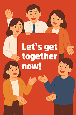 행복 컬러 백그라운드 일러스트 가족 함께함 따뜻함 대화 웃음 손짓 이벤트 여러명 친구 모임 분위기 즐거움 초대 소통 국내일러스트 AI파일 감정 다수 컨셉 관계 모션 표정 말하기 사람 파일형식 벡터