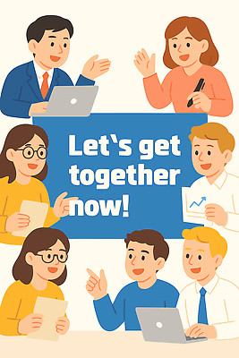 생각 일러스트 비즈니스 회의 그래프 협력 아이디어 직장 기술 대화 손짓 여러명 문서 의견 공유 소통 긍정적 문제해결 참여 상호작용 국내일러스트 AI파일 감정 다수 컨셉 회사 모션 말하기 사람 파일형식 벡터