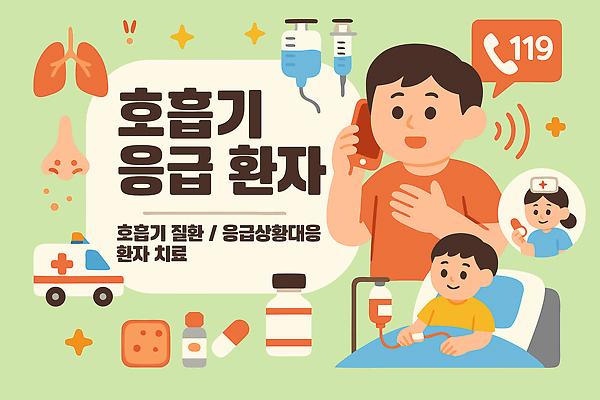 일러스트 의학 건강 병원 치료 약 진료 장비 환자 간호사 응급 호흡기관 질병 서비스 통화 소통 응급상황 응급치료 국내일러스트 AI파일 컨셉 모션 의료진 긴급 장기_의학 파일형식 벡터