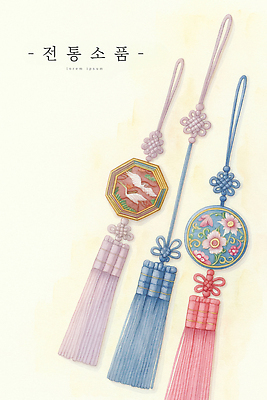 JPG 전통 디자인 문화 예술 컬러 패턴 일러스트 한국 장식 전시 매력적 오브젝트 노리개 수공예 테마 핸드메이드 국내일러스트 AI일러스트 AI콘텐츠 아시아 컨셉 무늬 전통소품 공예 파일형식