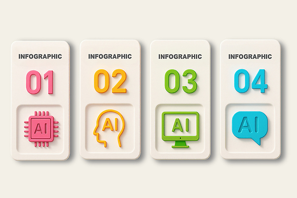 PSD 편집이미지 디자인 상징 컬러 컴퓨터 숫자 머리 자료 인포그래픽 정보 표현 채팅 AI_인공지능 이미지편집 문자 신체부위 전자제품 파일형식