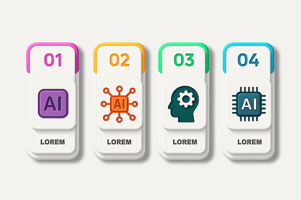 PSD 편집이미지 디자인 교육 기술 실험 그래픽 컴퓨터 자료 인포그래픽 정보 네트워크 혁명 기능 센서 소프트웨어 AI_인공지능 이미지편집 컨셉 전자제품 파일형식