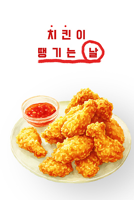 PSD 음식 일러스트 가족 디저트 한국 요리 친구 식사 치킨 모임 축하 맛 바비큐 즐거움 맛집 간편조리식품 바삭바삭 국내일러스트 감정 아시아 컨셉 관계 닭고기요리 파일형식