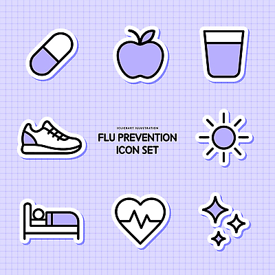 아이콘 신체 과일 휴식 건강 일상 물 운동 햇빛 약 감기 예방 생활습관 감기예방 2D아이콘 AI파일 자연요소 컨셉 의학 라이프 태양 질병 습관 파일형식 벡터